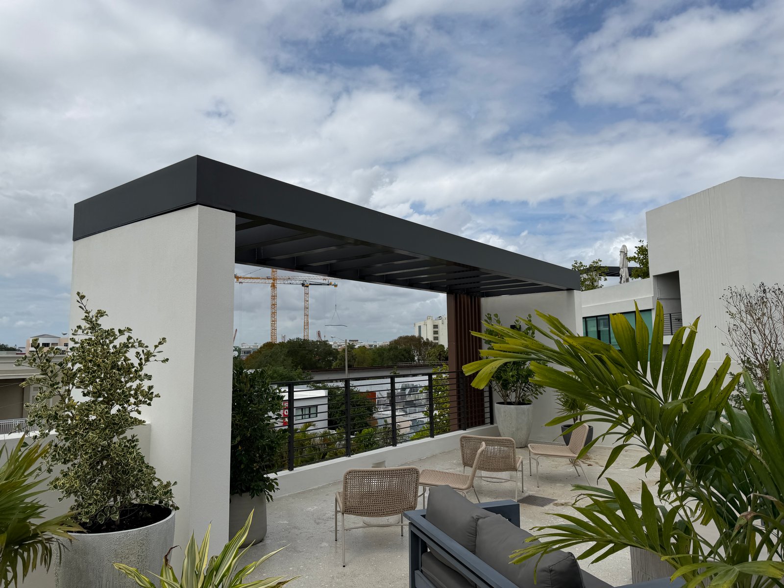 Bower SoMi Rooftop — Pergola & Rattan
